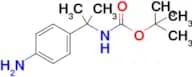 [1-(4-Amino-phenyl)-1-methyl-ethyl]-carbamic acid tert-butyl ester
