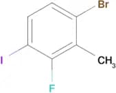 1-Bromo-3-fluoro-4-iodo-2-methyl-benzene
