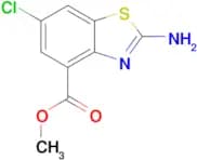 2-Amino-6-chloro-benzothiazole-4-carboxylic acid methyl ester