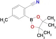 4-Methyl-2-(4,4,5,5-tetramethyl-[1,3,2]dioxaborolan-2-yl)-benzonitrile