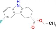 6-Fluoro-2,3,4,9-tetrahydro-1H-carbazole-3-carboxylic acid ethyl ester