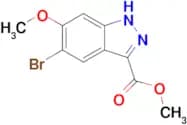 5-Bromo-6-methoxy-1H-indazole-3-carboxylic acid methyl ester