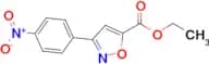 3-(4-Nitro-phenyl)-isoxazole-5-carboxylic acid ethyl ester