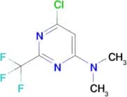 6-Chloro-N,N-dimethyl-2-(trifluoromethyl)pyrimidin-4-amine