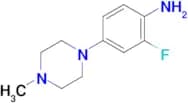 2-Fluoro-4-(4-methylpiperazin-1-yl)aniline