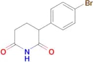 3-(4-Bromophenyl)piperidine-2,6-dione