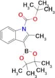 tert-Butyl 2-methyl-3-(4,4,5,5-tetramethyl-1,3,2-dioxaborolan-2-yl)-1H-indole-1-carboxylate