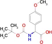 (s)-2-((Tert-butoxycarbonyl)amino)-2-(4-methoxyphenyl)acetic acid