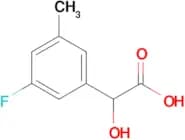 2-(3-Fluoro-5-methylphenyl)-2-hydroxyacetic acid