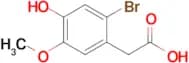 2-(2-Bromo-4-hydroxy-5-methoxyphenyl)acetic acid