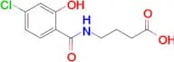 4-(4-Chloro-2-hydroxybenzamido)butanoic acid