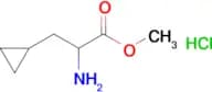 Methyl 2-amino-3-cyclopropylpropanoate hydrochloride