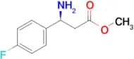 Methyl (s)-3-amino-3-(4-fluorophenyl)propanoate