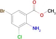 Methyl 2-amino-5-bromo-3-chlorobenzoate