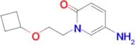 5-Amino-1-(2-cyclobutoxyethyl)pyridin-2(1h)-one
