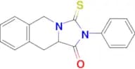 2-Phenyl-3-thioxo-2,3,10,10a-tetrahydroimidazo[1,5-b]isoquinolin-1(5h)-one