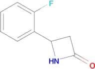 4-(2-Fluorophenyl)azetidin-2-one