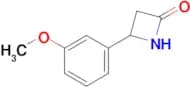 4-(3-Methoxyphenyl)azetidin-2-one