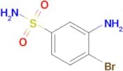 3-Amino-4-bromobenzenesulfonamide