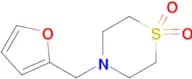 4-(Furan-2-ylmethyl)thiomorpholine 1,1-dioxide
