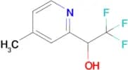 2,2,2-Trifluoro-1-(4-methylpyridin-2-yl)ethan-1-ol