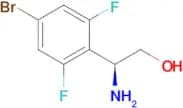 (s)-2-Amino-2-(4-bromo-2,6-difluorophenyl)ethan-1-ol