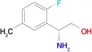 (r)-2-Amino-2-(2-fluoro-5-methylphenyl)ethan-1-ol