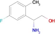 (r)-2-Amino-2-(5-fluoro-2-methylphenyl)ethan-1-ol
