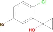 1-(5-Bromo-2-chlorophenyl)cyclopropan-1-ol