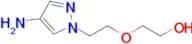 2-(2-(4-Amino-1h-pyrazol-1-yl)ethoxy)ethan-1-ol