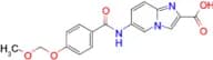 6-(4-(Methoxymethoxy)benzamido)imidazo[1,2-a]pyridine-2-carboxylic acid
