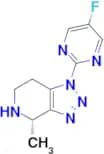 (S)-1-(5-Fluoropyrimidin-2-yl)-4-methyl-4,5,6,7-tetrahydro-1H-[1,2,3]triazolo[4,5-c]pyridine