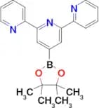 4′-(4,4,5,5-Tetramethyl-1,3,2-dioxaborolan-2-yl)-2,2′:6′,2”-terpyridine