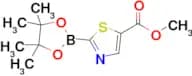 Methyl 2-(4,4,5,5-tetramethyl-1,3,2-dioxaborolan-2-yl)thiazole-5-carboxylate