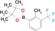4,4,5,5-Tetramethyl-2-(2-methyl-3-(trifluoromethyl)phenyl)-1,3,2-dioxaborolane