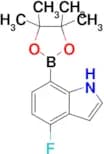 4-Fluoro-7-(4,4,5,5-tetramethyl-1,3,2-dioxaborolan-2-yl)-1H-indole