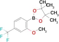 2-(2-Methoxy-4-(trifluoromethyl)phenyl)-4,4,5,5-tetramethyl-1,3,2-dioxaborolane