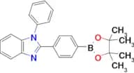 1-Phenyl-2-(4-(4,4,5,5-tetramethyl-1,3,2-dioxaborolan-2-yl)phenyl)-1H-benzo[d]imidazole