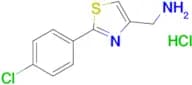 (2-(4-Chlorophenyl)thiazol-4-yl)methanamine hydrochloride