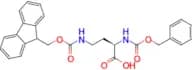 (R)-4-((((9H-fluoren-9-yl)methoxy)carbonyl)amino)-2-(((benzyloxy)carbonyl)amino)butanoic acid