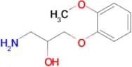 1-Amino-3-(2-methoxyphenoxy)propan-2-ol