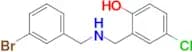 2-(((3-Bromobenzyl)amino)methyl)-4-chlorophenol
