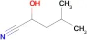 2-Hydroxy-4-methylpentanenitrile