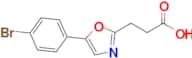 3-(5-(4-Bromophenyl)oxazol-2-yl)propanoic acid