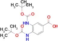 3,4-Bis((tert-butoxycarbonyl)amino)benzoic acid