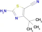 2-Amino-4-(tert-butyl)thiazole-5-carbonitrile