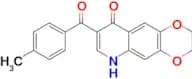 8-(4-Methylbenzoyl)-2,3-dihydro-[1,4]dioxino[2,3-g]quinolin-9(6H)-one