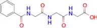 Benzoylglycylglycylglycine