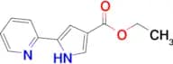 Ethyl 5-(pyridin-2-yl)-1H-pyrrole-3-carboxylate