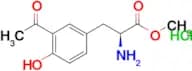 Methyl (S)-3-(3-acetyl-4-hydroxyphenyl)-2-aminopropanoate hydrochloride